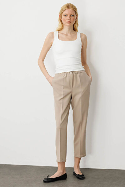 Desen Triko Kadın Pantolon