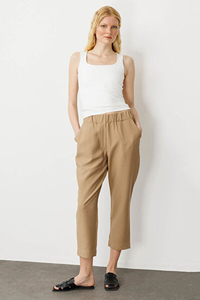 Desen Triko Kadın Pantolon