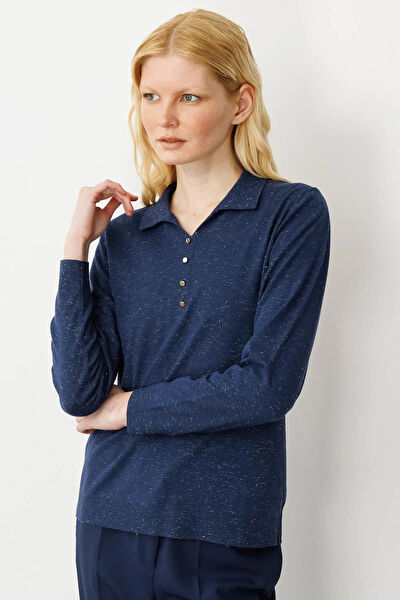 Desen Triko Kadın Bluz