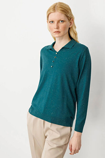 Desen Triko Kadın Bluz