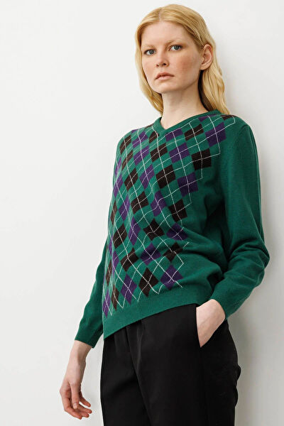 Desen Triko Kadın Triko, Kazak