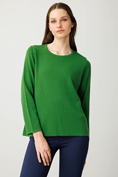 Desen Triko Kadın Bluz