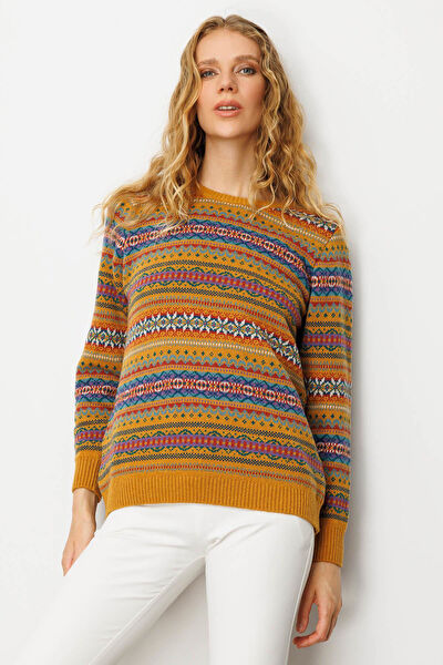 Desen Triko Kadın Triko, Kazak