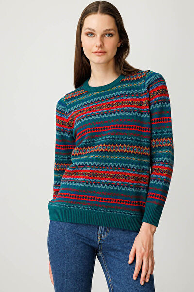 Desen Triko Kadın Triko, Kazak