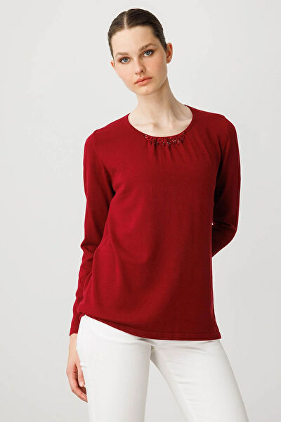 Desen Triko Kadın Bluz