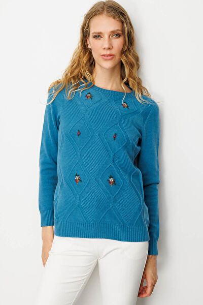 Desen Triko Kadın Triko, Kazak