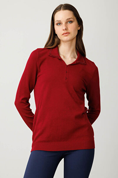 Desen Triko Kadın Bluz