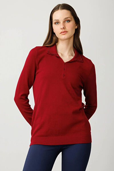 Desen Triko Kadın Bluz