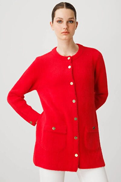 Desen Triko Kadın Ceket