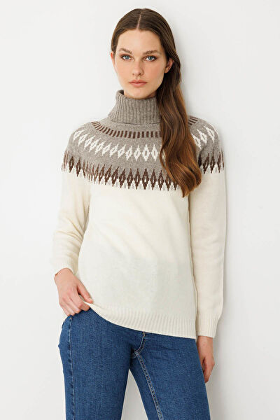 Desen Triko Kadın Triko, Kazak