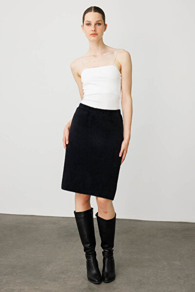 Desen Triko Kadın Etek