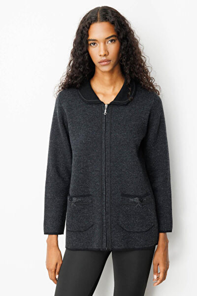 Desen Triko Günlük Hırka