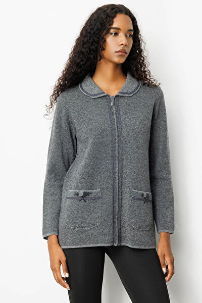 Desen Triko Günlük Hırka