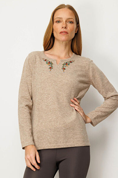 Desen Triko Kadın Triko, Kazak