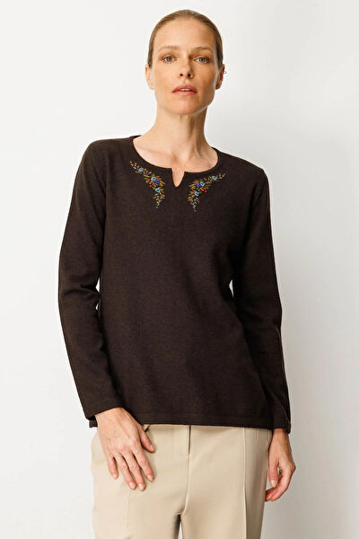 Desen Triko Kadın Triko, Kazak