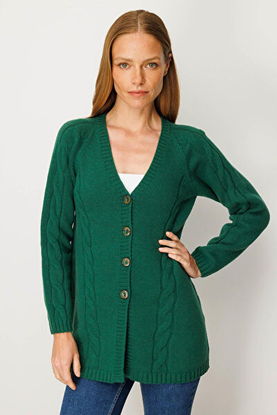 Desen Triko Günlük Hırka