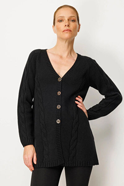 Desen Triko Günlük Hırka