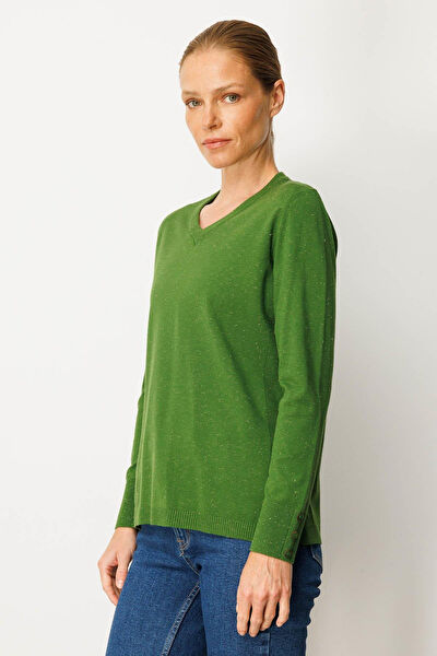 Desen Triko Kadın Bluz