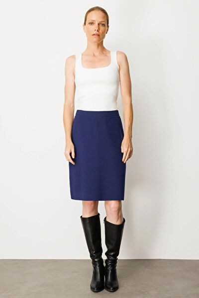 Desen Triko Kadın Etek