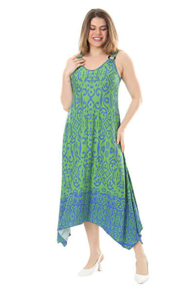 MELSAY Büyük Beden Günlük Elbise