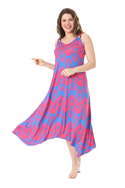 MELSAY Büyük Beden Günlük Elbise