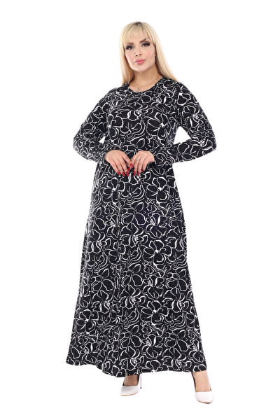 MELSAY Büyük Beden Günlük Elbise