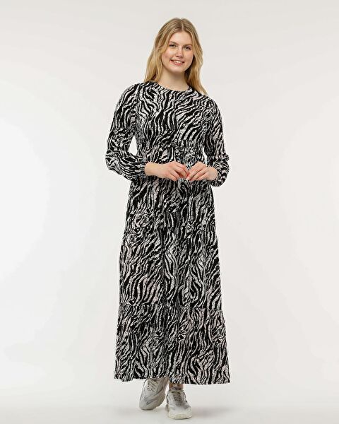 NURÖREN Tesettür Elbise