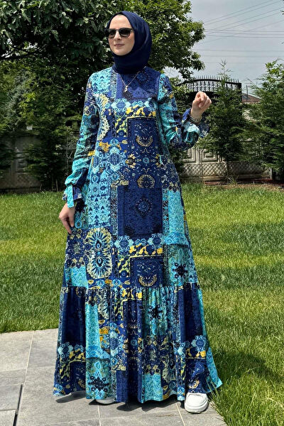 Rabia Şamlı Tesettür Elbise