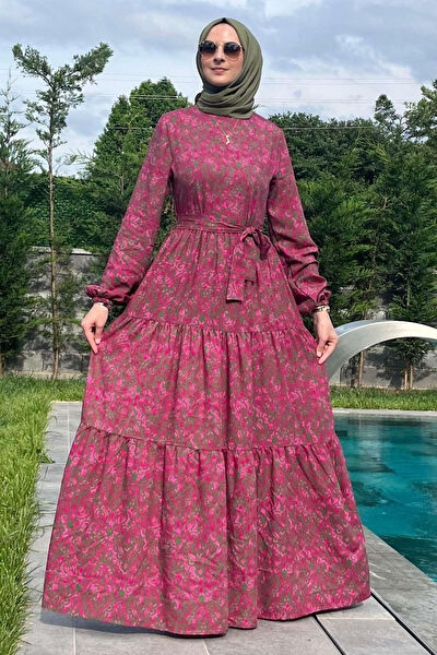 Rabia Şamlı Tesettür Elbise