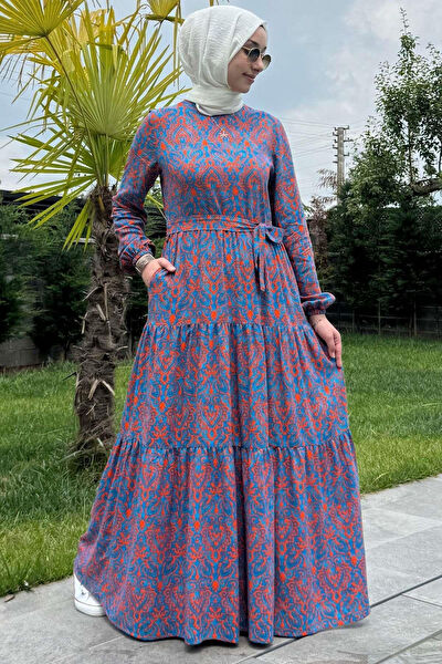 Rabia Şamlı Tesettür Elbise