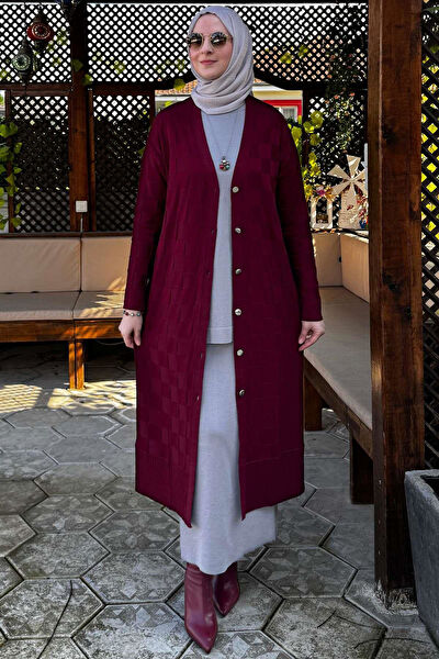 Rabia Şamlı Tesettür Hırka