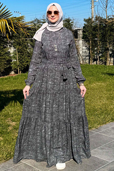 Rabia Şamlı Tesettür Elbise