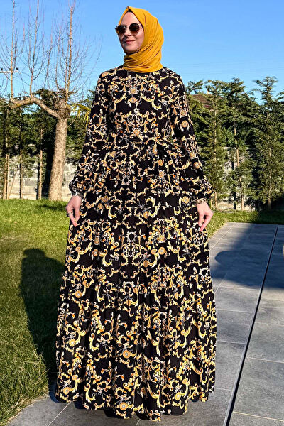 Rabia Şamlı Tesettür Elbise