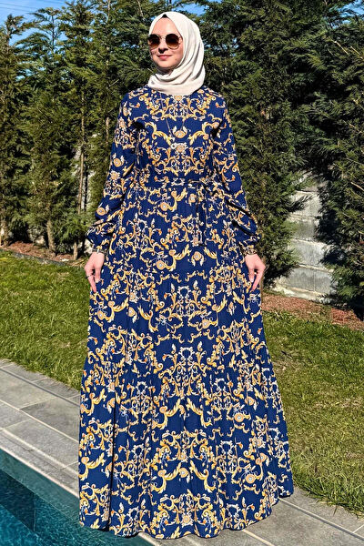 Rabia Şamlı Tesettür Elbise