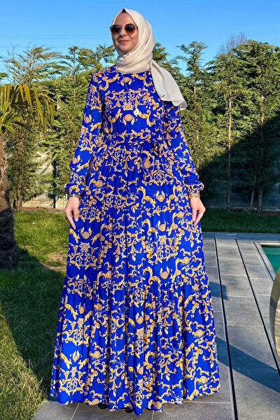 Rabia Şamlı Tesettür Elbise
