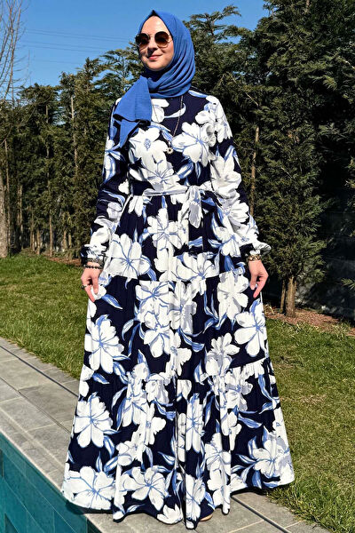 Rabia Şamlı Tesettür Elbise