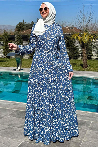 Rabia Şamlı Tesettür Elbise