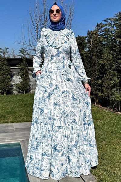 Rabia Şamlı Tesettür Elbise