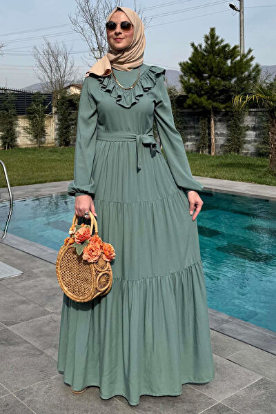 Rabia Şamlı Tesettür Elbise