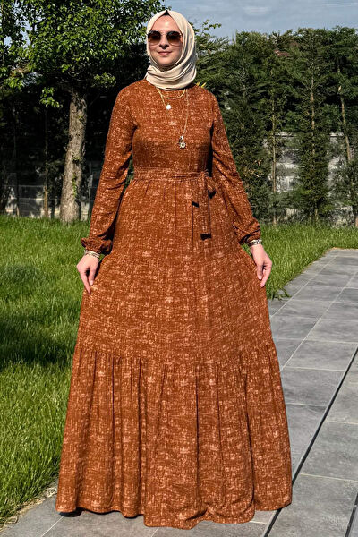 Rabia Şamlı Tesettür Elbise