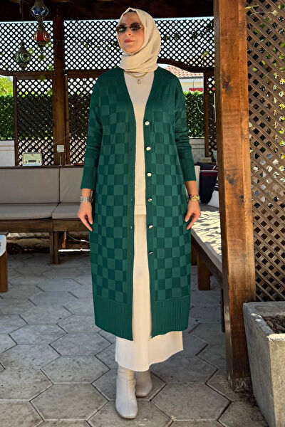 Rabia Şamlı Tesettür Hırka