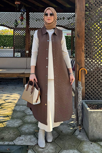 Rabia Şamlı Tesettür Ceket, Yelek