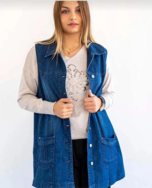 AKŞEN GİYİM Büyük Beden Günlük Elbise