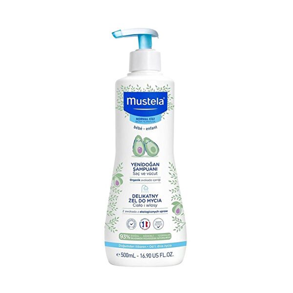 Mustela Bebek Saç, Vücut Şampuanı
