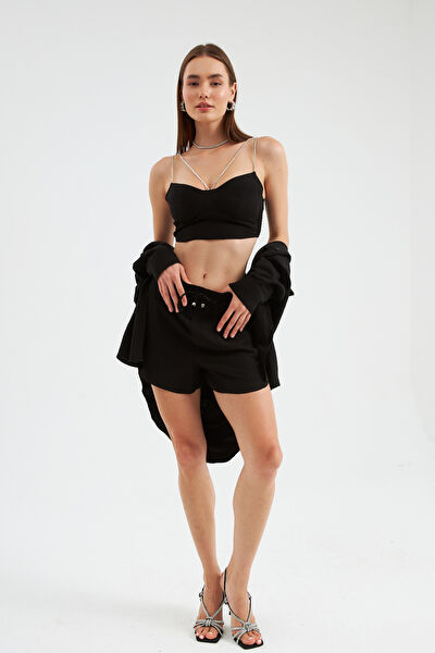 Nok İstanbul Kadın Şort, Bermuda, Kapri