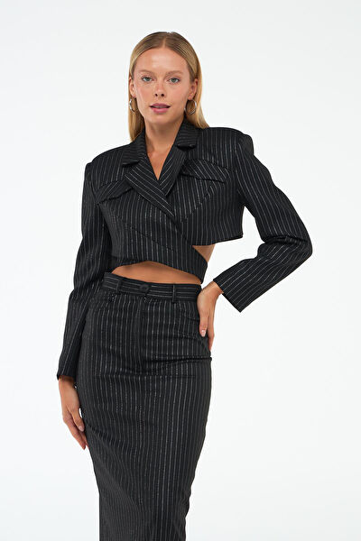 Nok İstanbul Kadın Kot Ceket