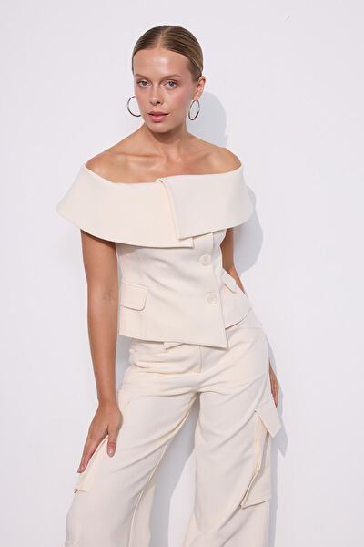 Nok İstanbul Kadın Kot Ceket