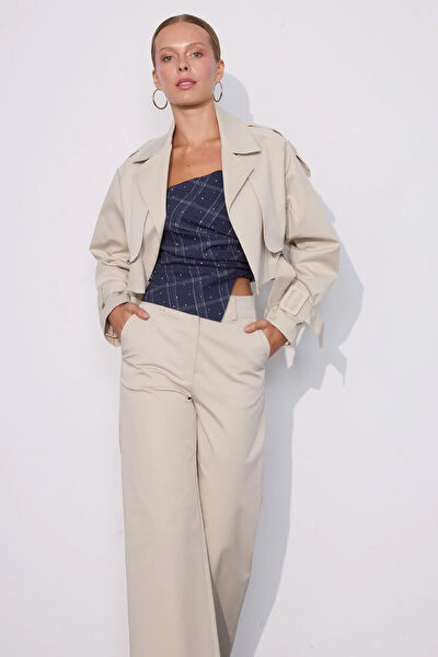 Nok İstanbul Kadın Kot Ceket