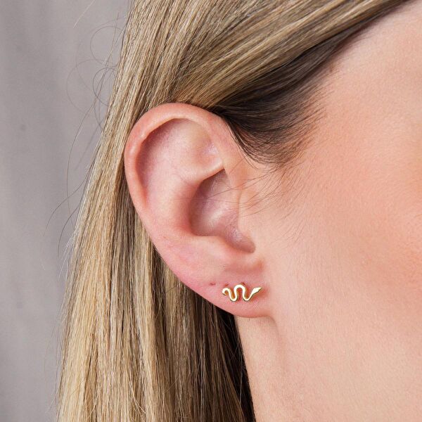 Goldküpe Altın Küpe