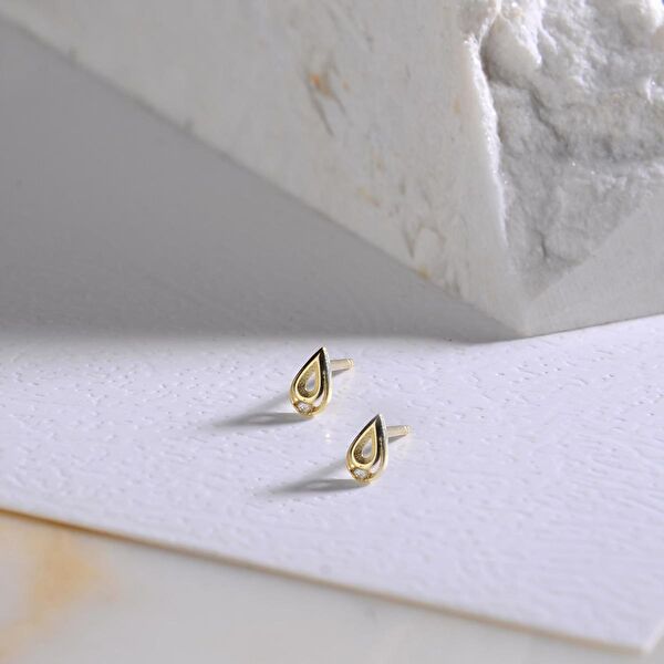 Goldküpe Altın Küpe